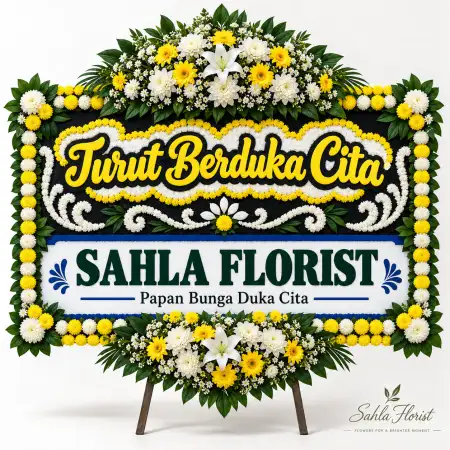 Papan Bunga Duka Moh Toha Bandung